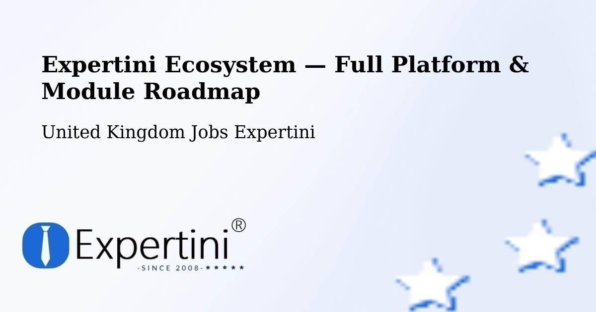 Expertini Ecosystem — Full Platform & Module Roadmap – Eye