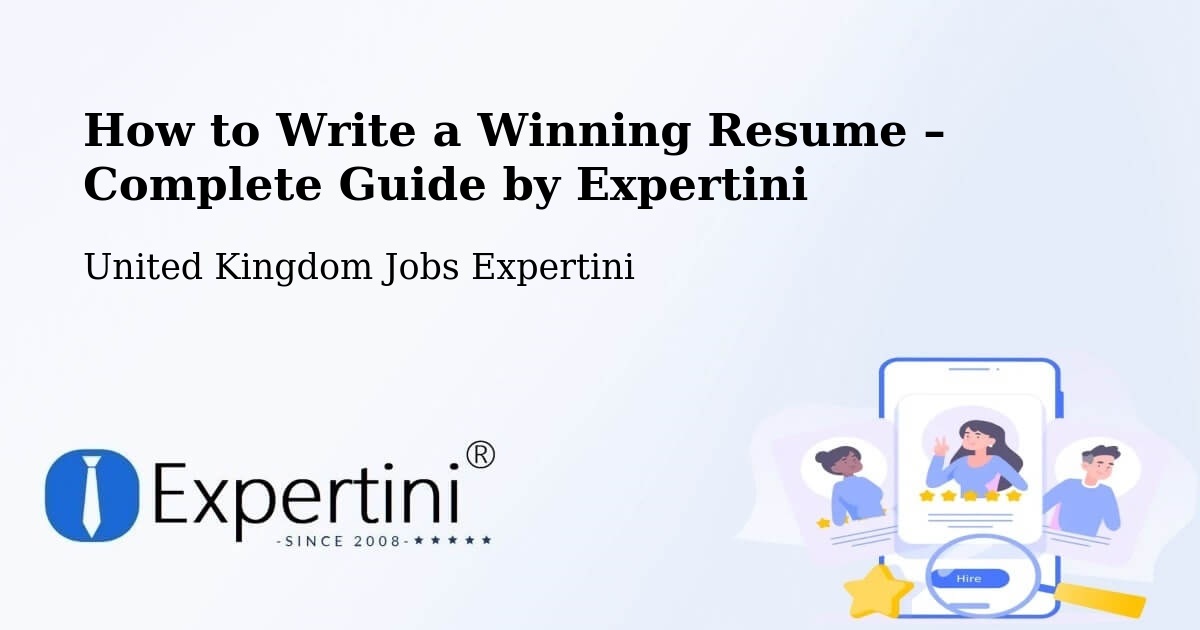 Resume Writing Guide for Job Seekers – Eye - Eye, United Kingdom Jobs Expertini